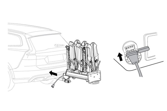 KIT de Luces y Placa Patente Thule