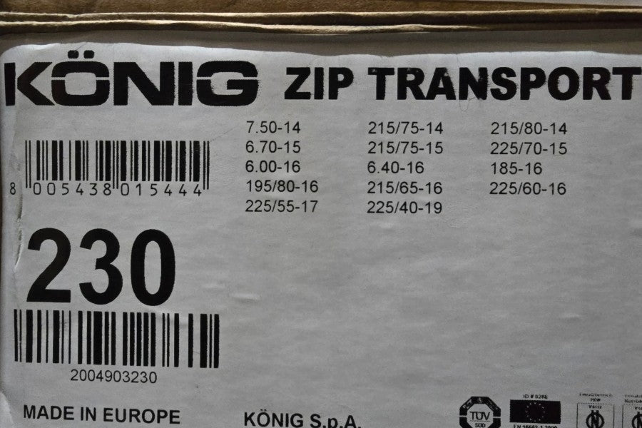 Cadena Nieve ZIP Transp 230