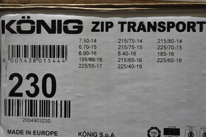 Cadena Nieve ZIP Transp 230