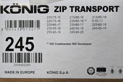 Cadena Nieve ZIP Transp 245
