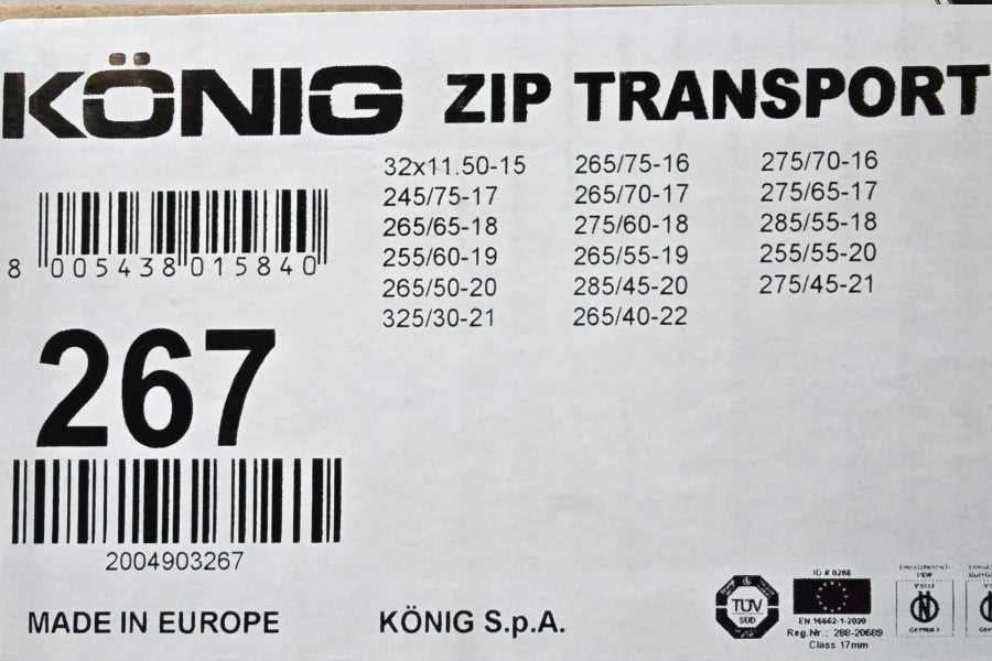 Cadena Nieve ZIP Transp 267