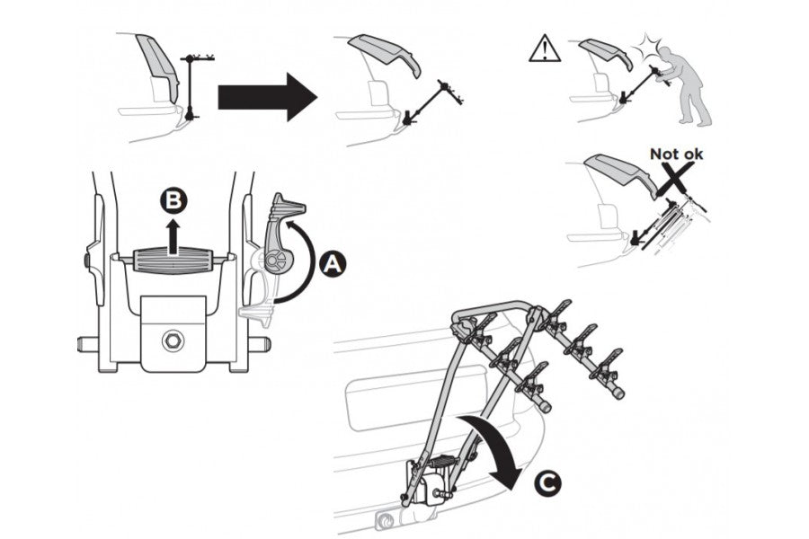 Portabicicletas Thule Hangon